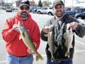 Great Lakes Bass Fishing Guide Service offers spring time walleye jigging charters on the Detroit River, Michigan.